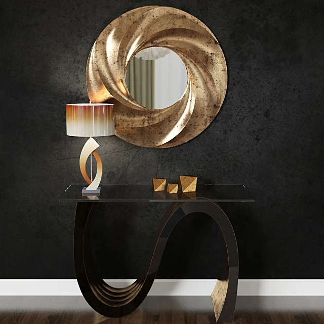 Sideboard & Chest of Drawer / Decorative set 1