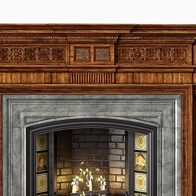 Fireplace Victorian Stock No 13248 by Westland Chimneypieces (3)