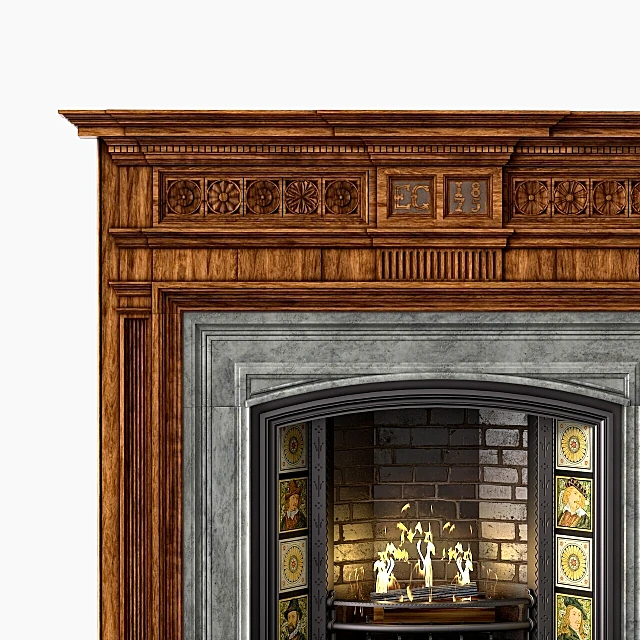 Fireplace Victorian Stock No 13248 by Westland Chimneypieces (4)