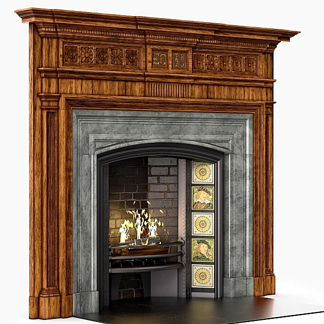 Fireplace Victorian Stock No 13248 by Westland Chimneypieces (5)