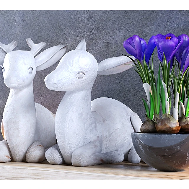 Decorative set / Sculptures 2