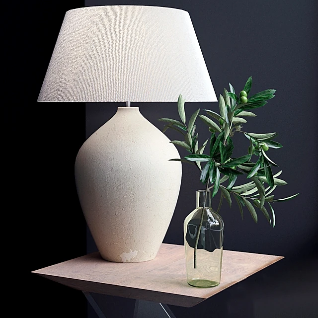 Decorative set / Table lamp 1