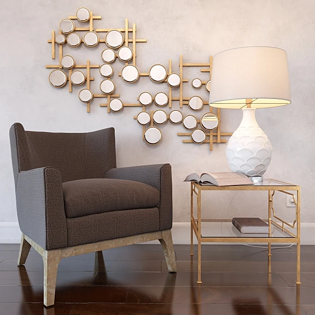 Armchair Arzo by Uttermost
