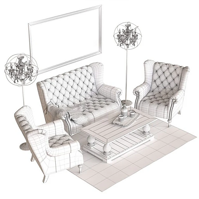 Conjunto decorativo 4