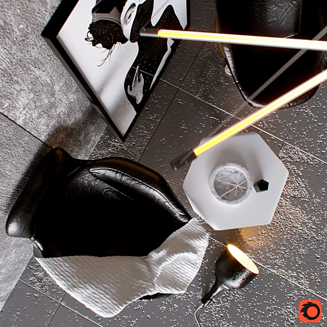 Decorative set / Ceiling lamp 2