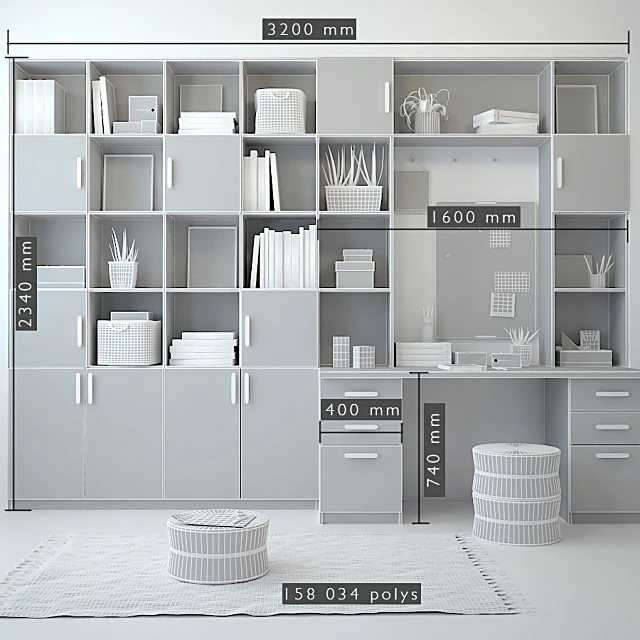 Full furniture set / Wardrobe 3