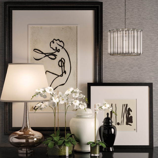 Decorative set / Table lamp 1