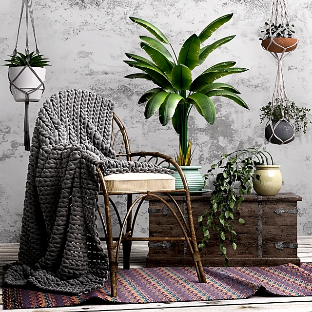 Chairs / Decorative set 1