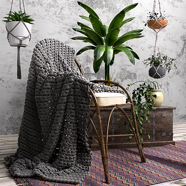 Chairs / Decorative set 3