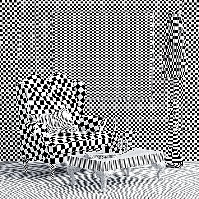 Armchairs / Floor lamp 3