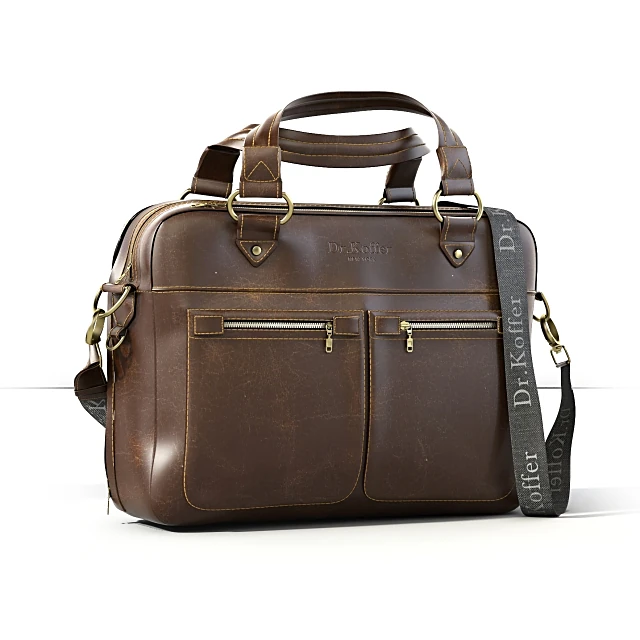 Business Attire Set Leather Bag by Dr.Koffer (2)