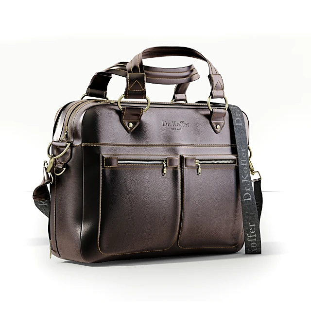 Business Attire Set Leather Bag by Dr.Koffer (4)