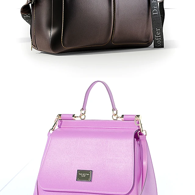 Bag Set Dr.Koffer Business Briefcase and Dolce Gabbana Handbag (3)