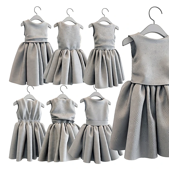 Children's Dresses with Intricate Lace Details (3)