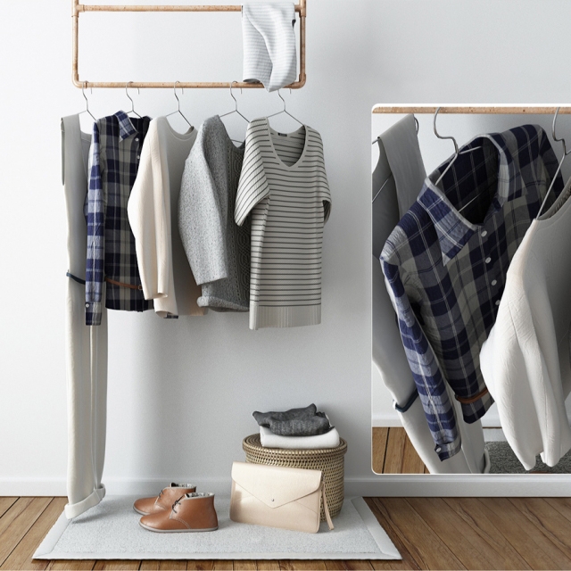 Decorative set of clothes - Download the 3D Model (10252) | zeelproject.com