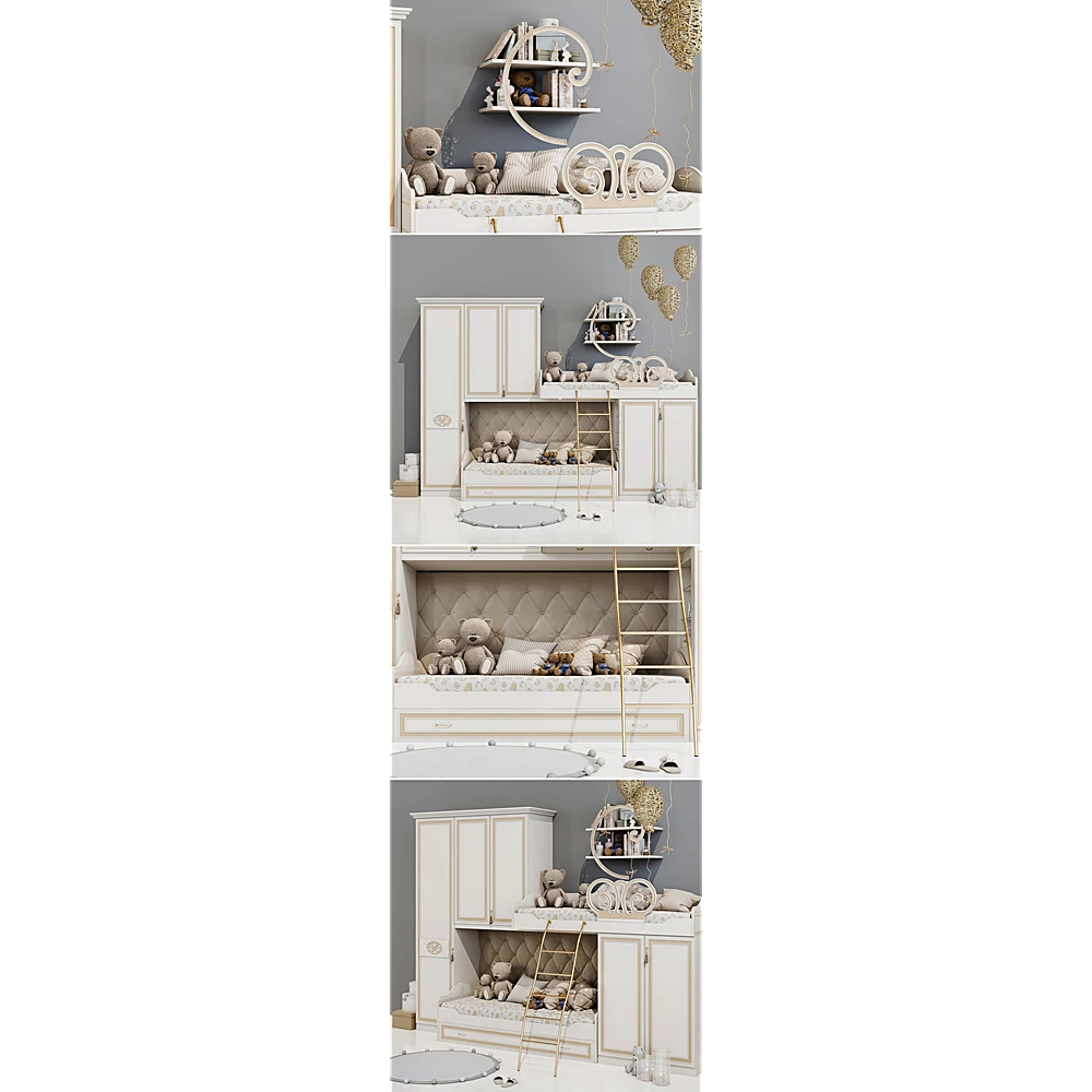 Children's Bedroom Set Happy Night 02 by Ferretti e Ferretti