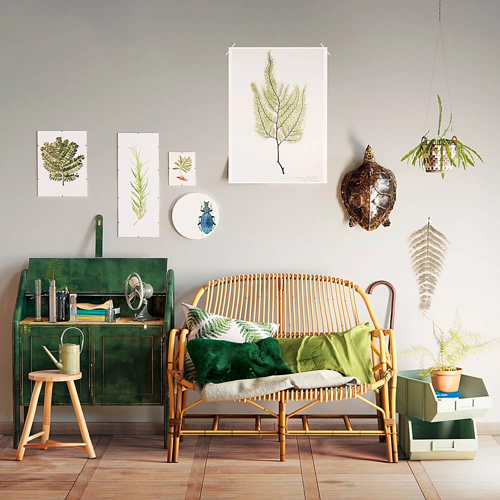 Decorative Wall Art Set Green set by Latelier du petit parc (2)