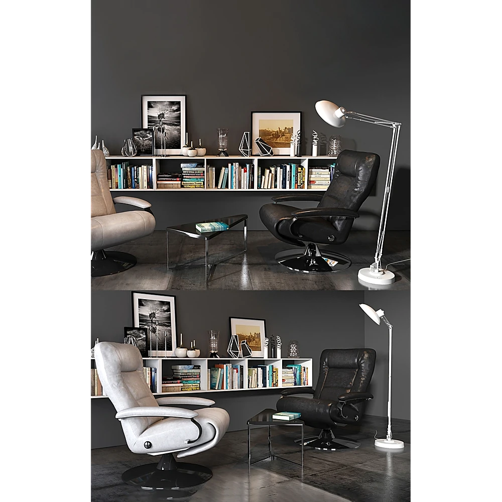 Armchairs / Books / Floor lamp 1