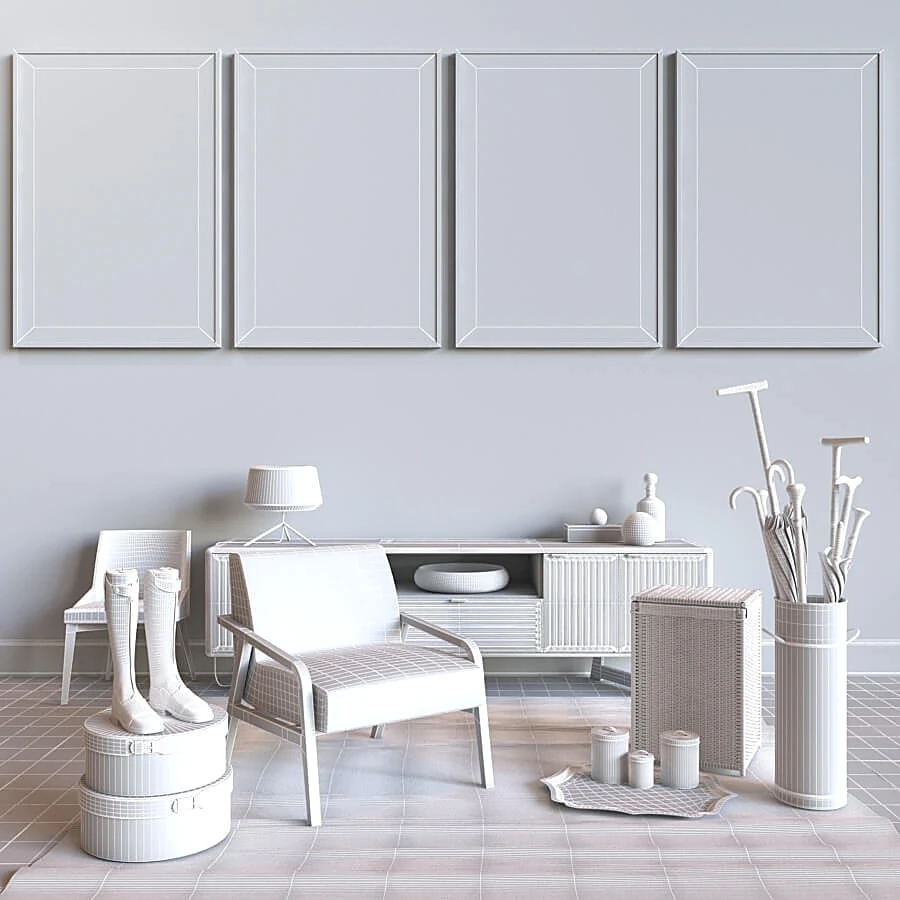 Pictures / Decorative set 4