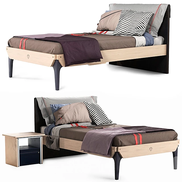 Bed Jugendzimmer Trio by Cilek