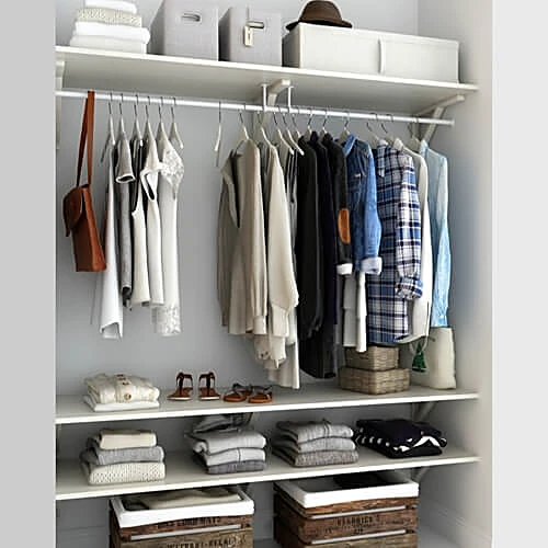 Clothing Collection with Diverse Garments and Accessories