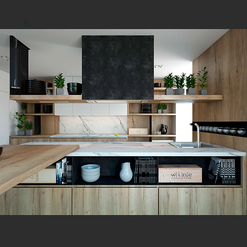 Modern Kitchen Furniture Set Natura by Castagna Cucine