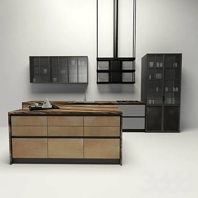 Kitchen furniture set 052 by Aster