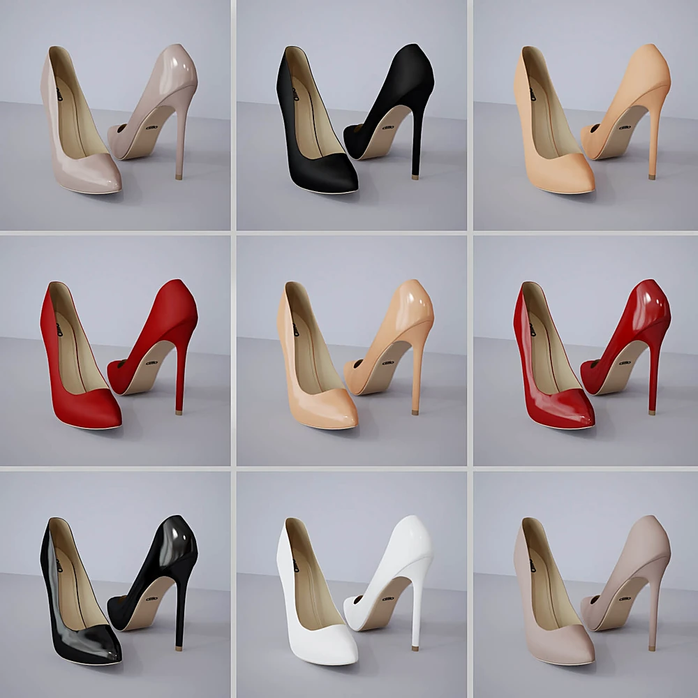 High Heels with Classic Design