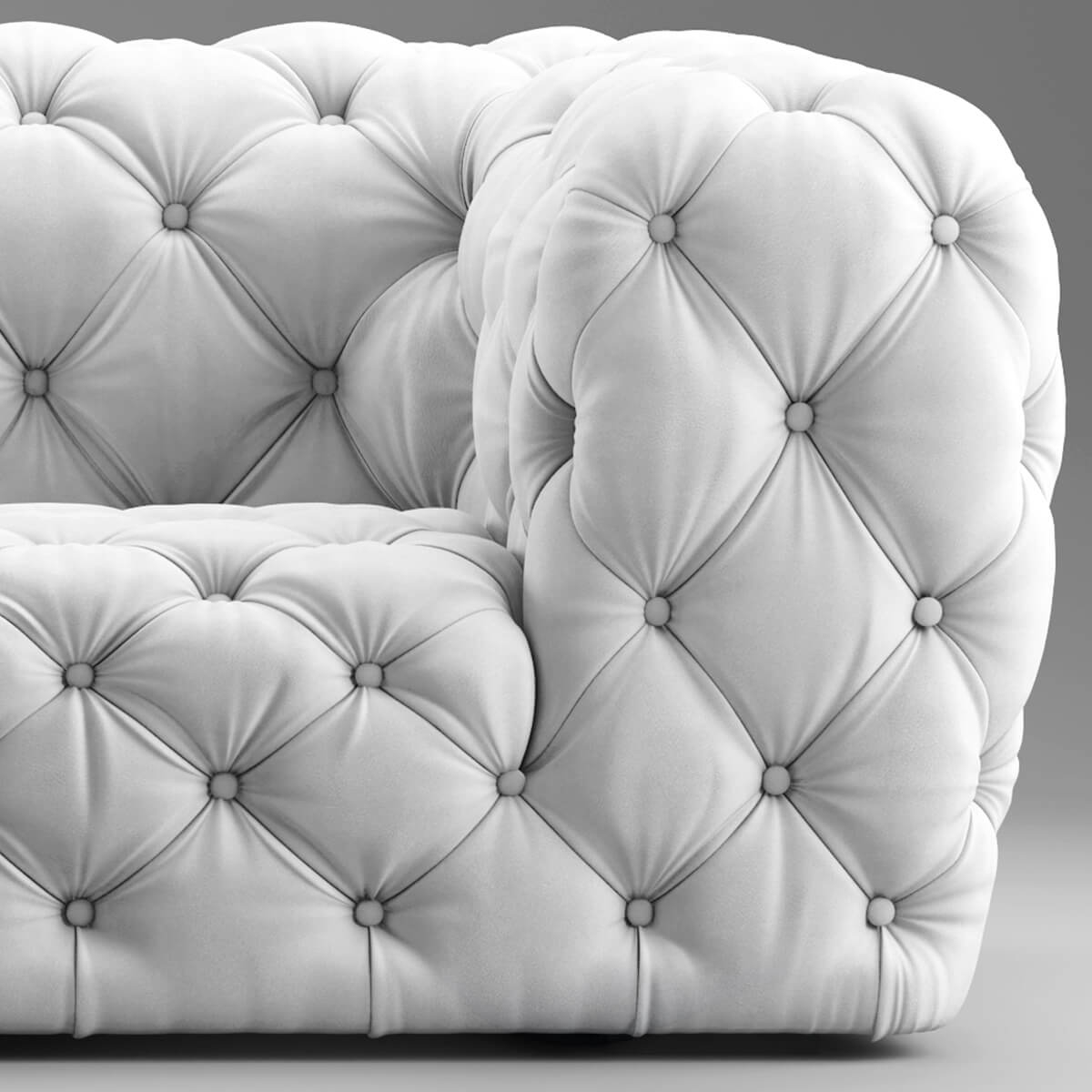 Baxter Chester Moon диван - Скачать 3D-модель (11077)