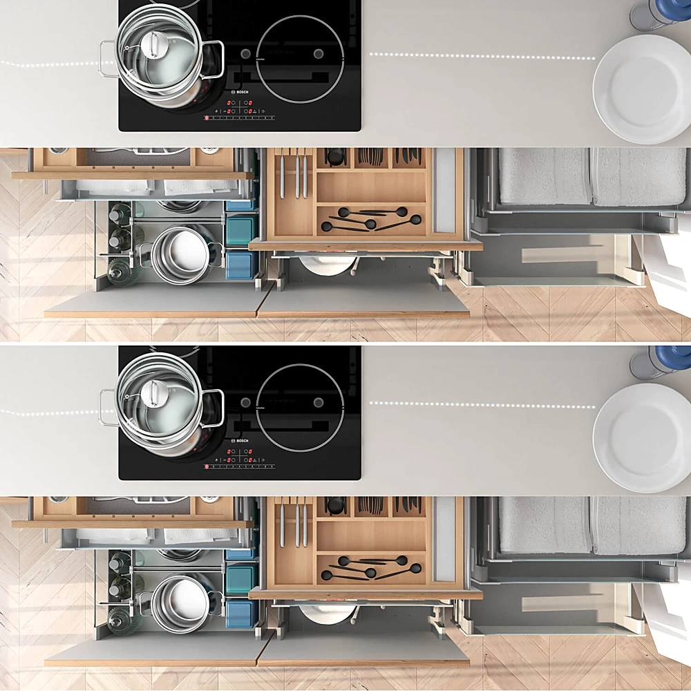 Modular Kitchen Unit 256 by Bosch