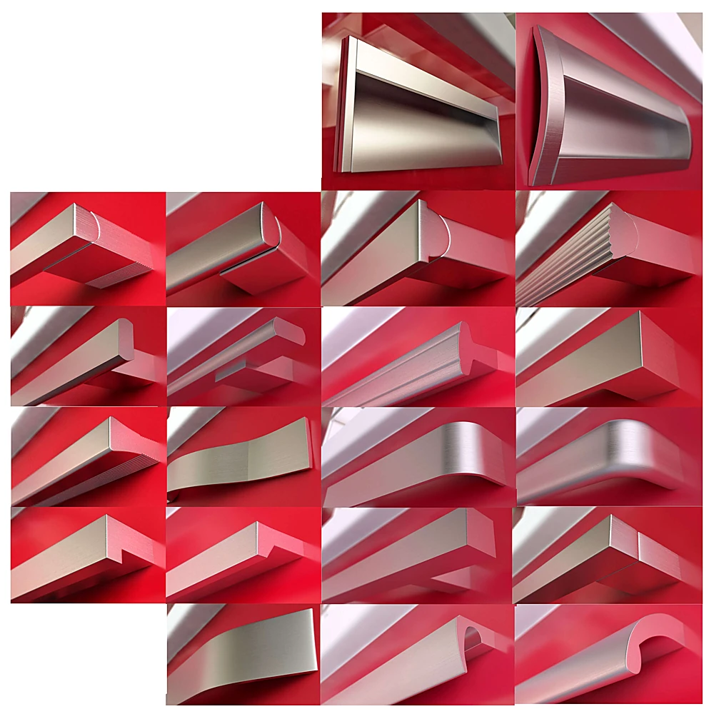 Modern Metal Furniture Handles Collection