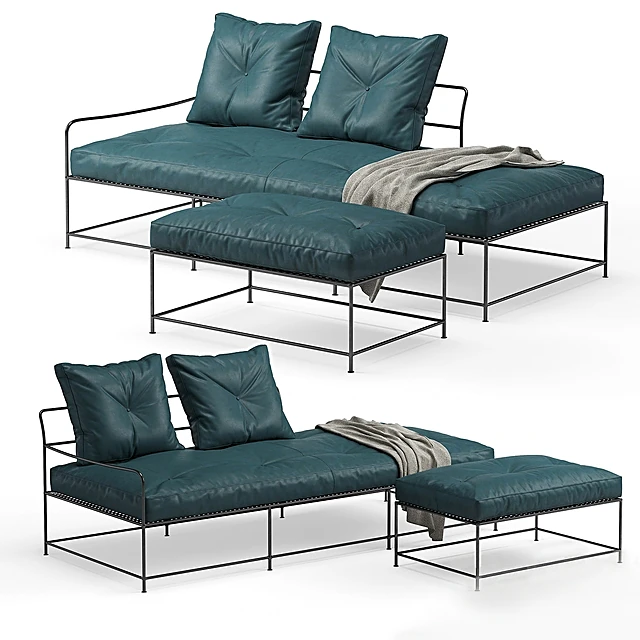 Sofa and Ottoman Set Girgenti by Baxter