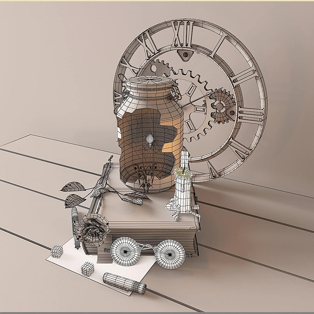 Conjunto decorativo 3