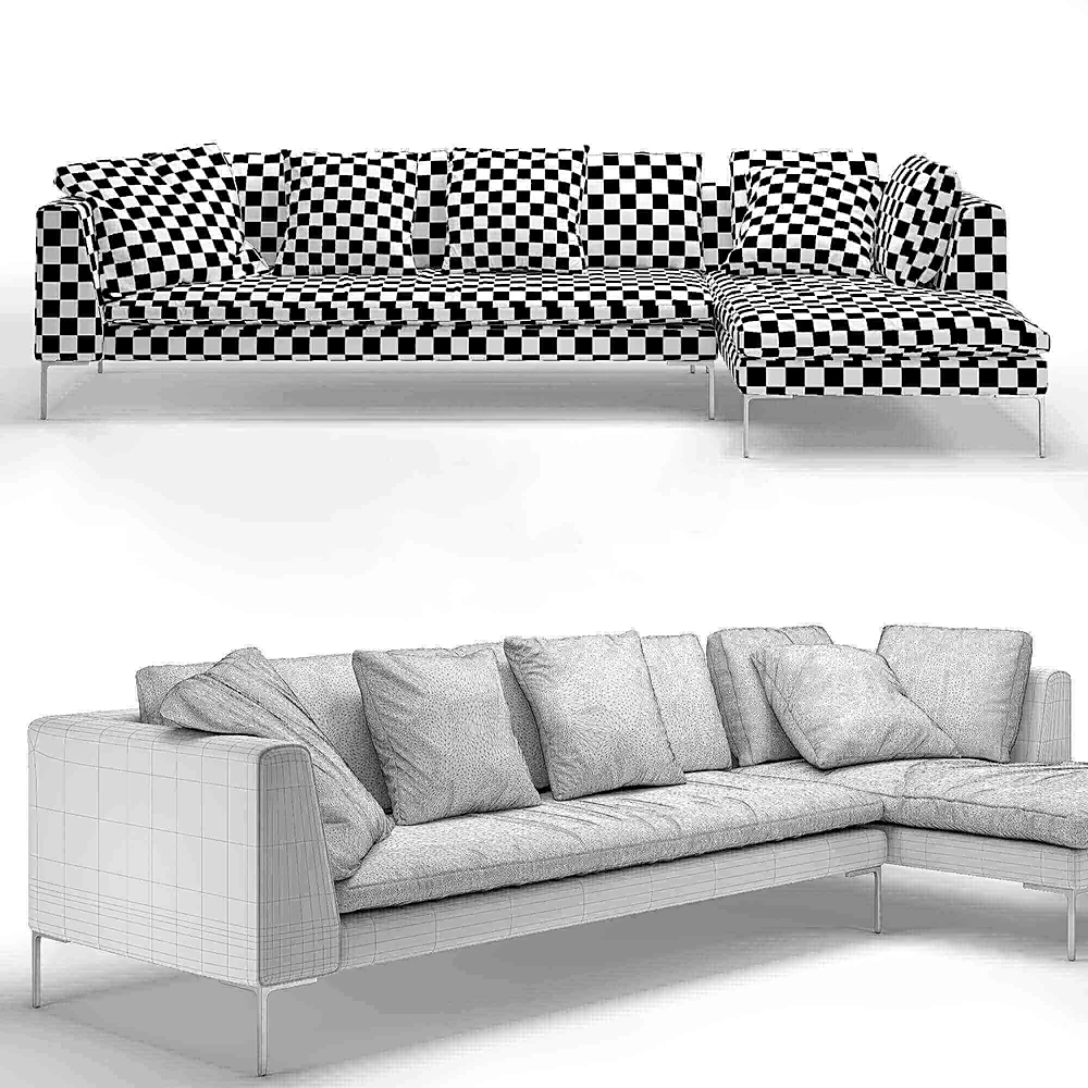 Modular Sofa Charles 20 by B&B Italia (2)