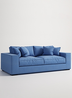 Boconcept Indivi sofa 4 - download 3d model | ZeelProject.com