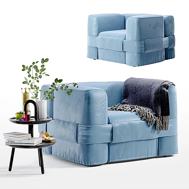 Armchair 932 MB1 QUARTET by Cassina