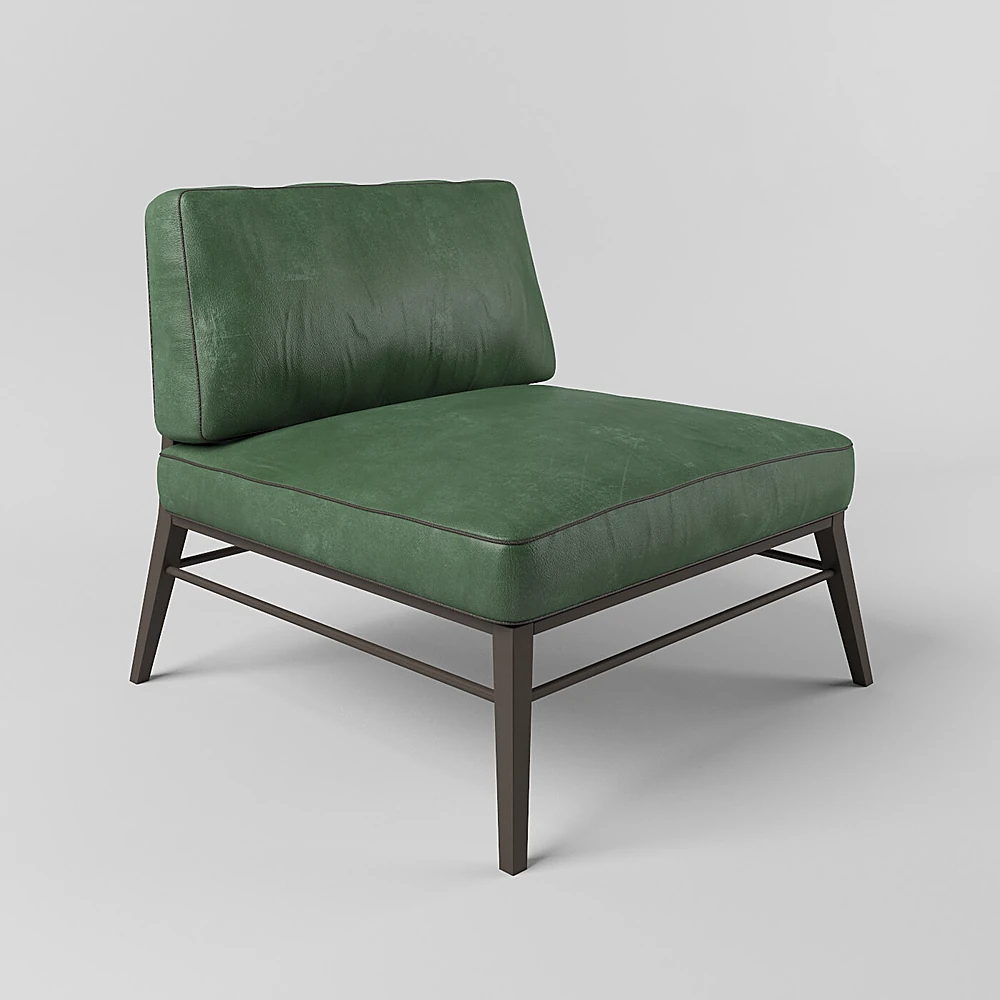 Armchair Godard Wood by Baxter