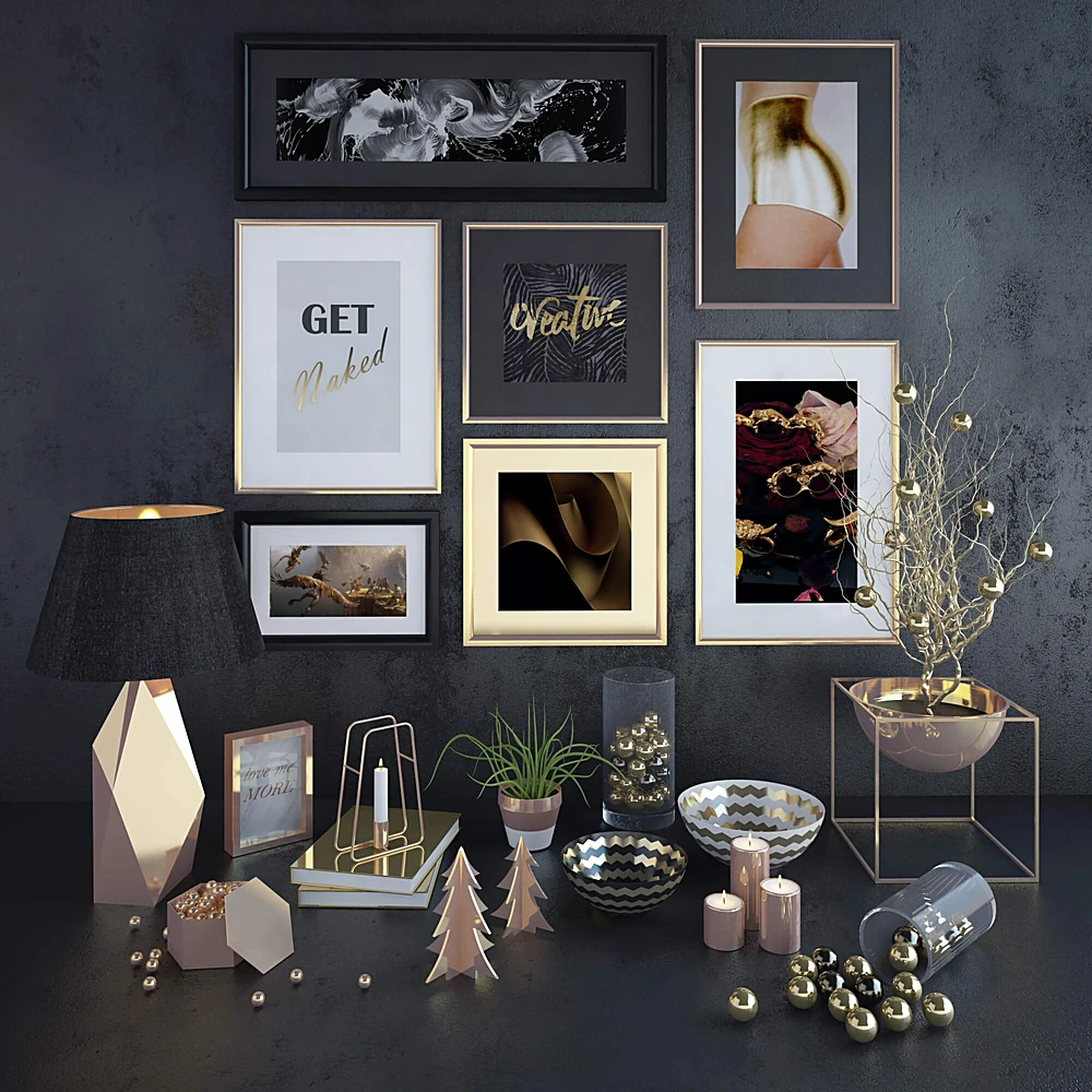 Pictures / Decorative set 1