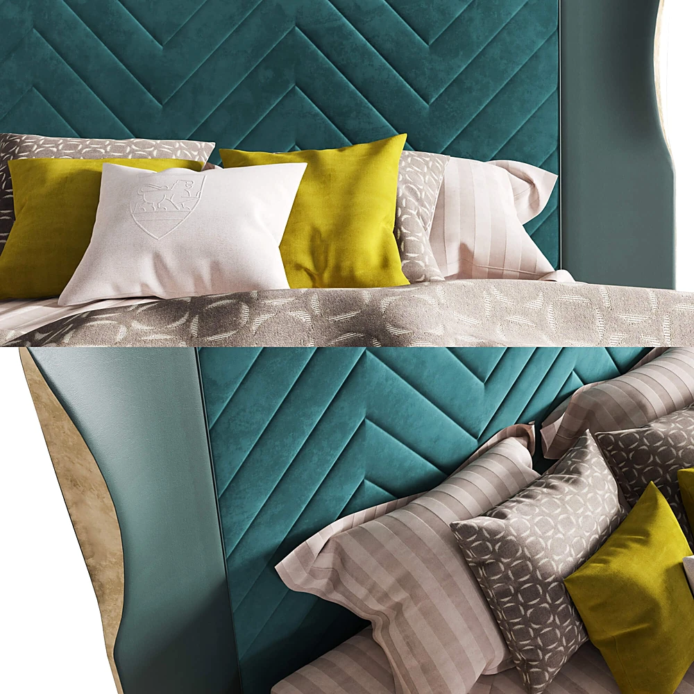 Bed Ambra Collection by Rozzoni Mobili Furniture (2)