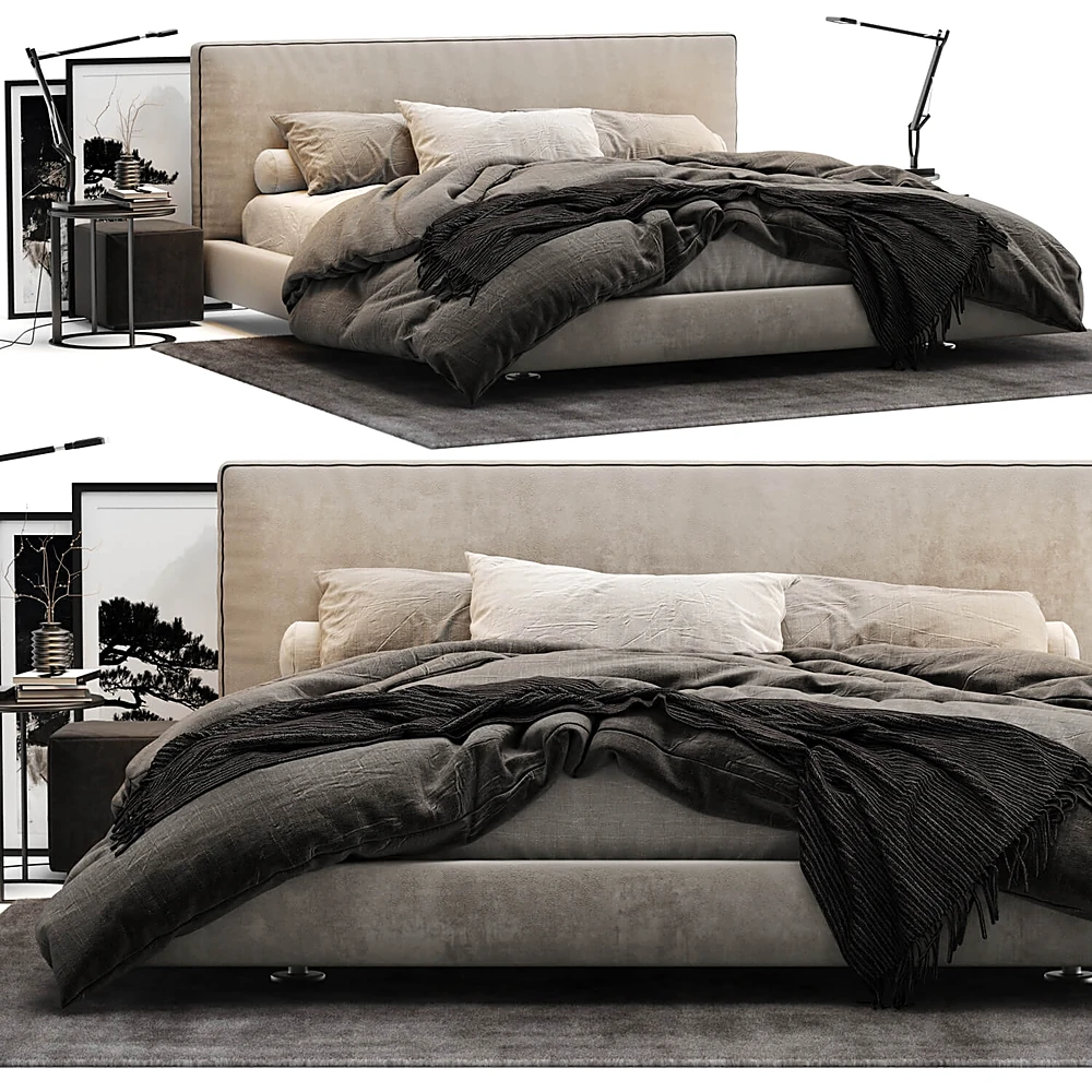 Bed Richard 1 by B&B Italia