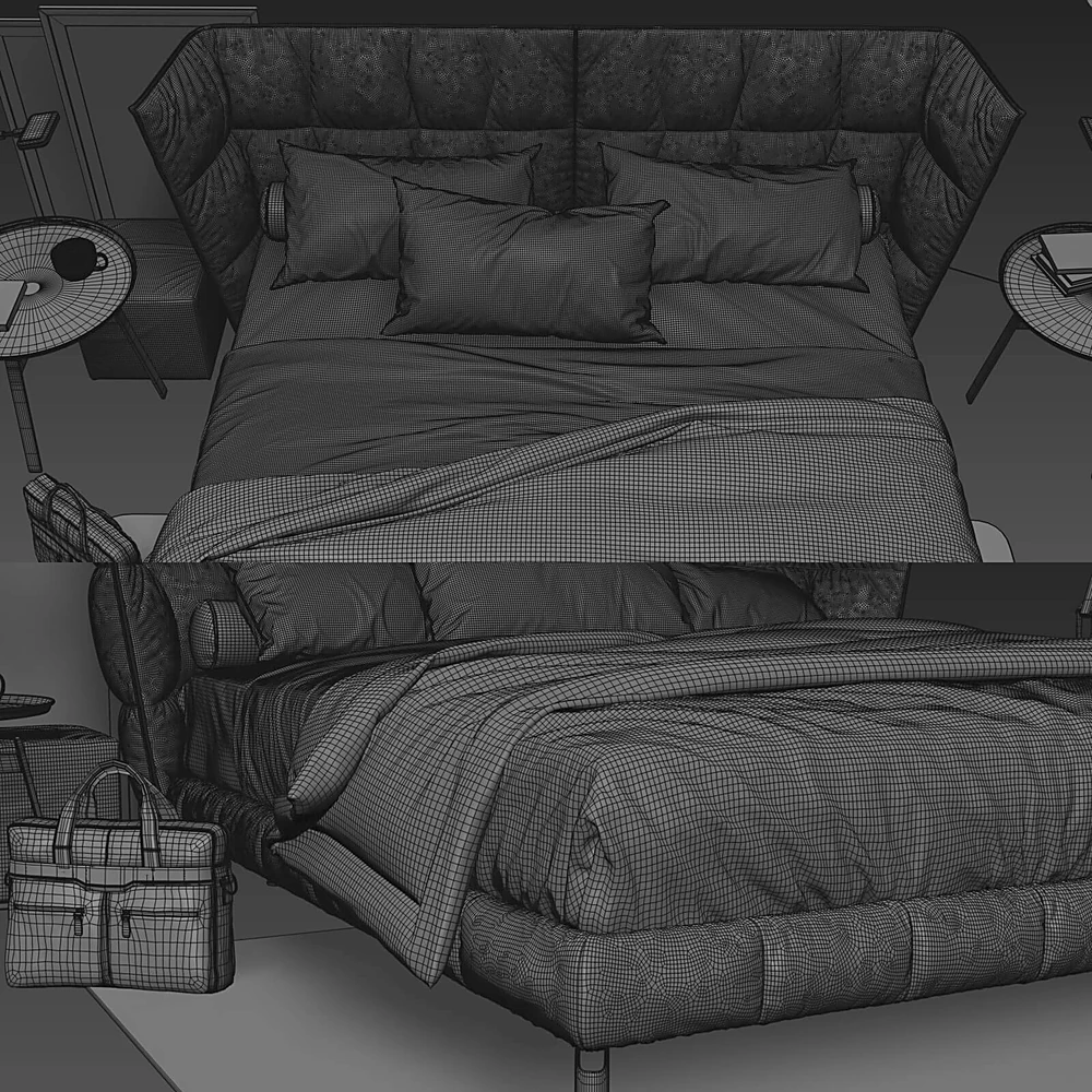 Bed Husk by B&B Italia (3)