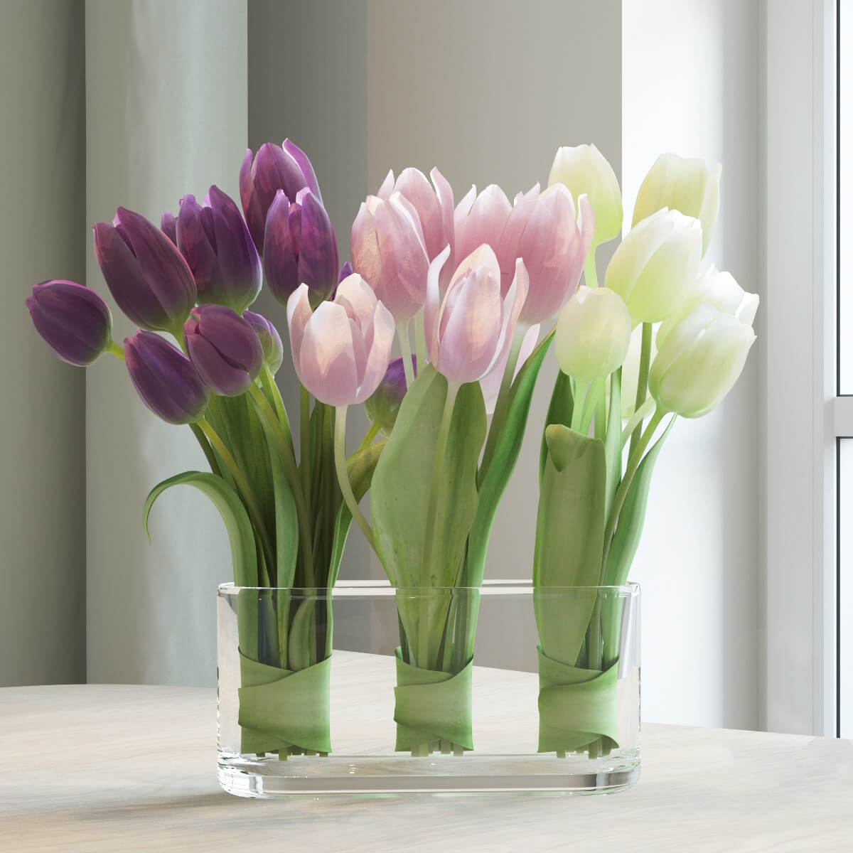 Tulips 007 - Download the 3D Model (11670) | zeelproject.com