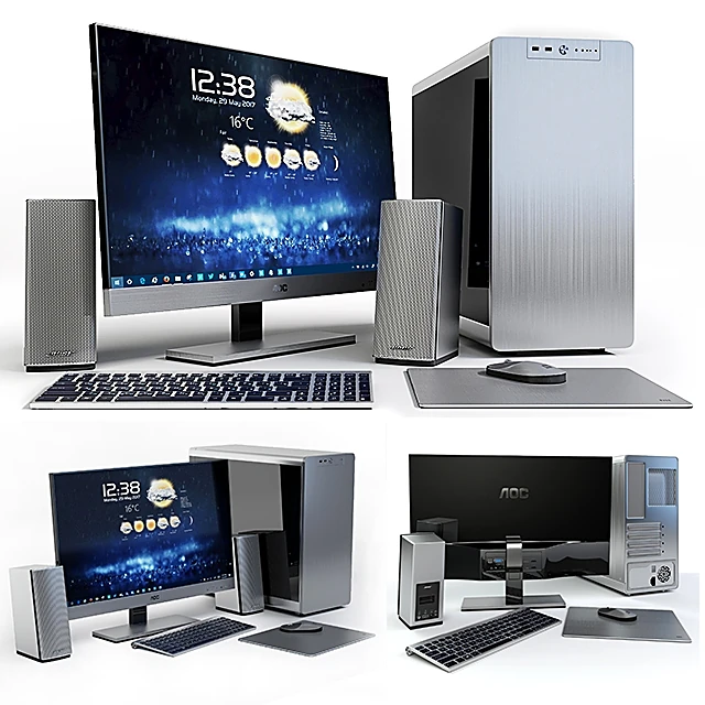 PC Setup i2757Fm RM4 S by AOC, JONSBO, Bose