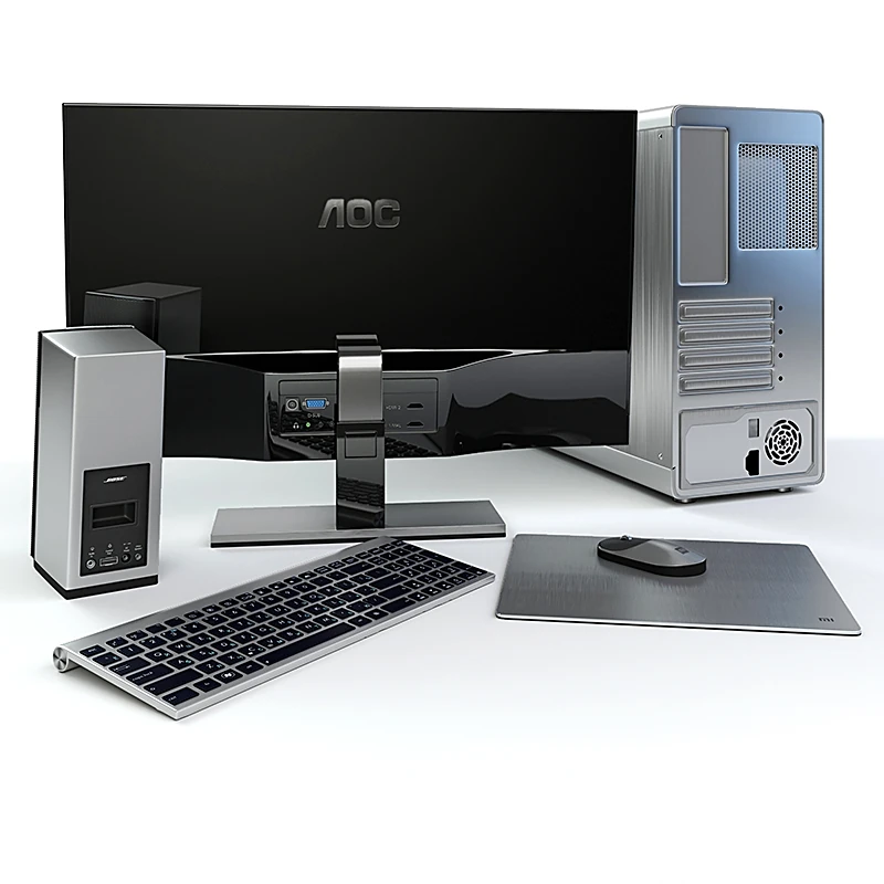 PC Setup i2757Fm RM4 S by AOC, JONSBO, Bose (3)