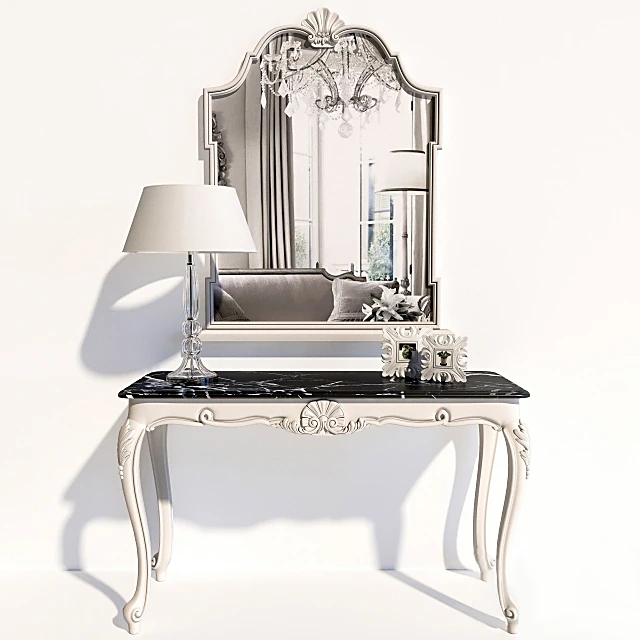 Sideboard & Chest of Drawer / Decorative set 1