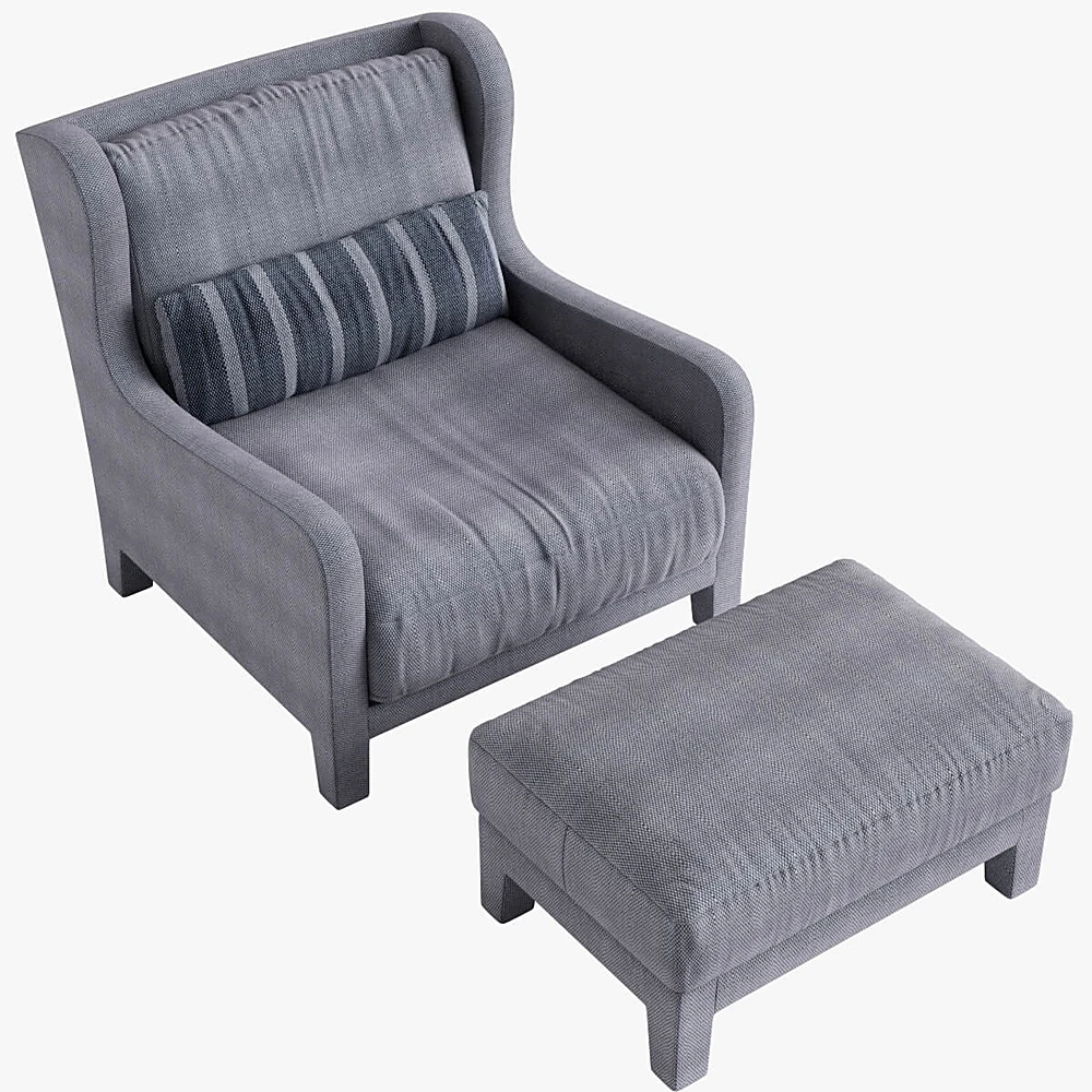 Armchair Foster Soft by Meridiani (2)