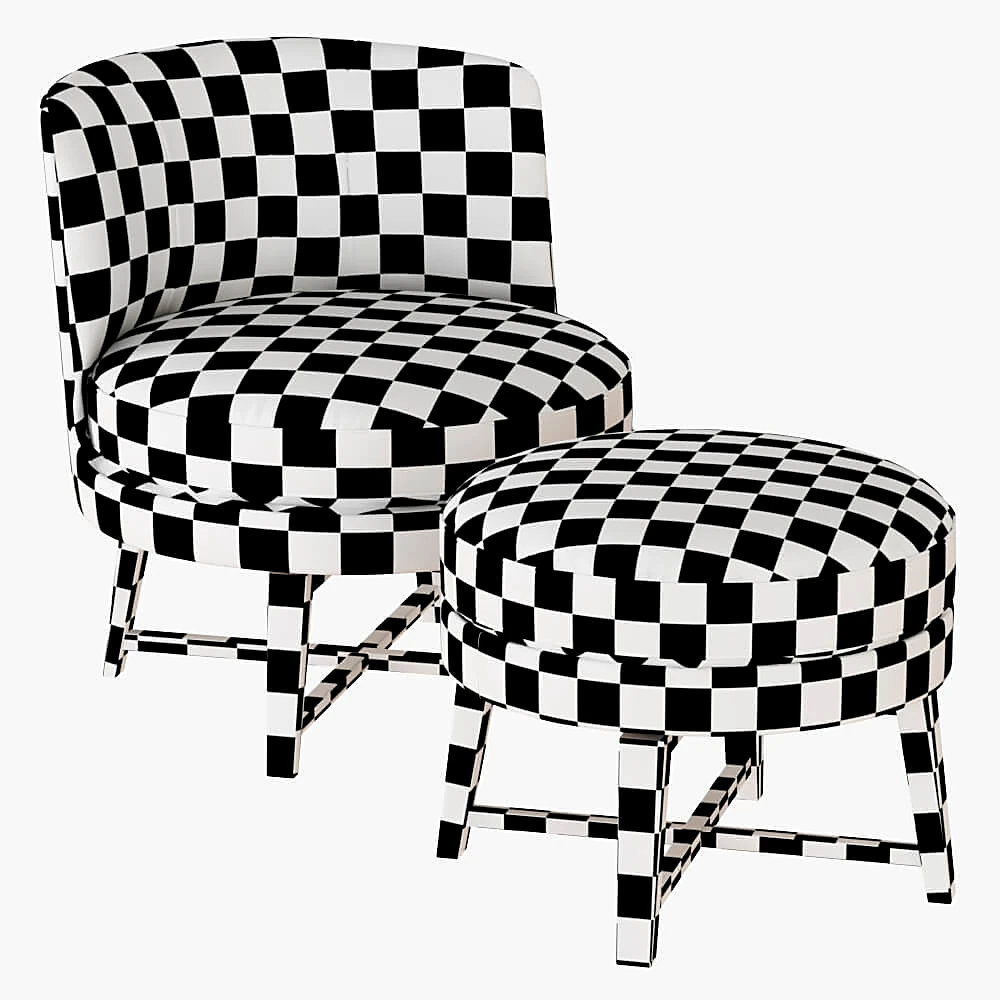 Armchair and Pouf Feel Good by Flexform (4)