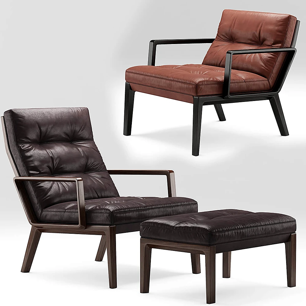 Armchair Andoo Lounge by Walter Knoll