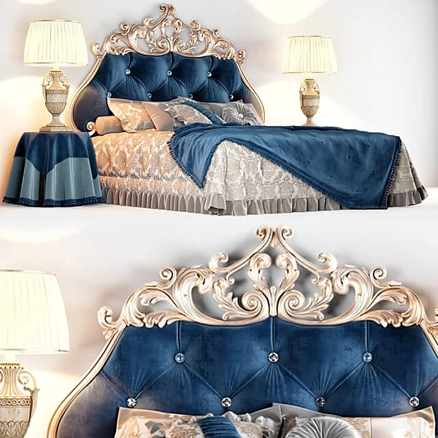 Bed Velvet by Bolzan Letti