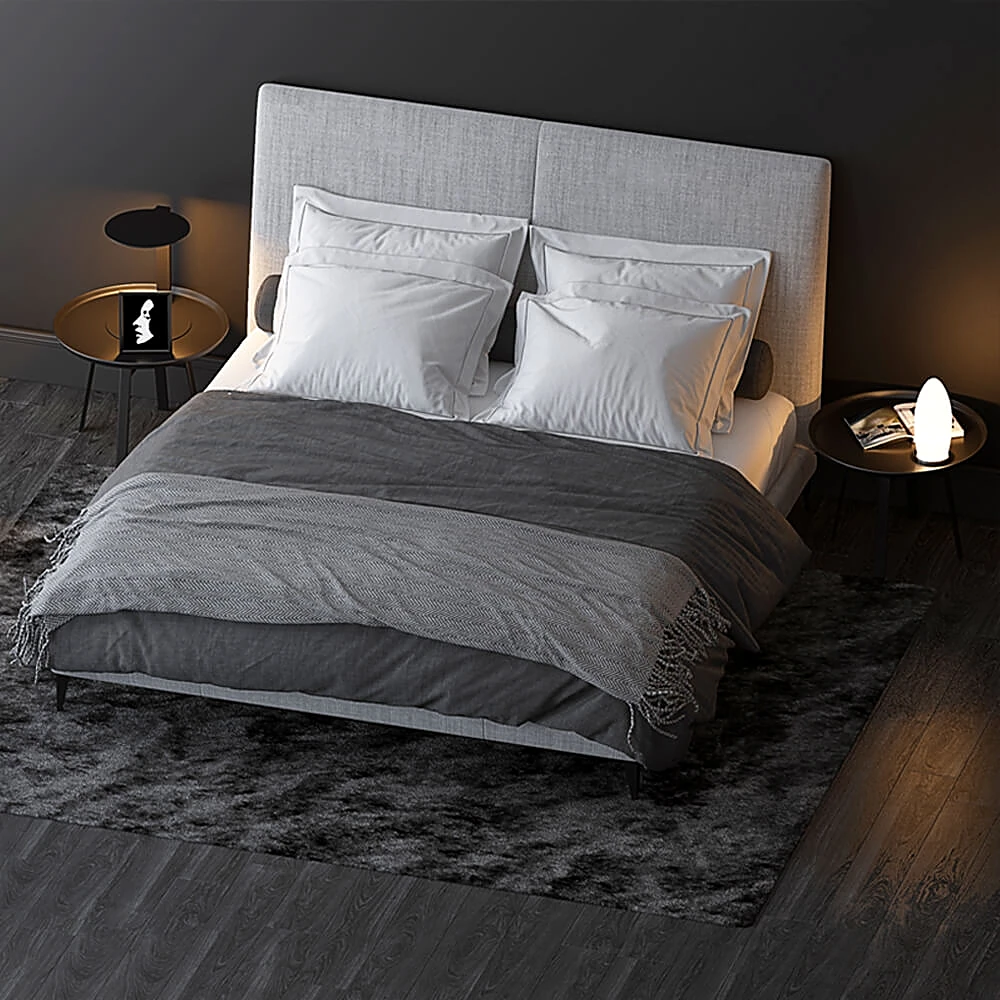 Upholstered Bed by B&B Italia (2)